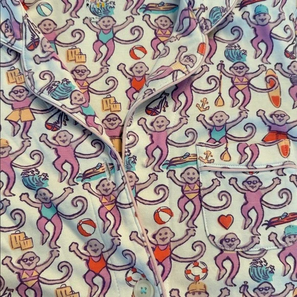 Roller Rabbit Lido Pajama Set P - Picture 2 of 7